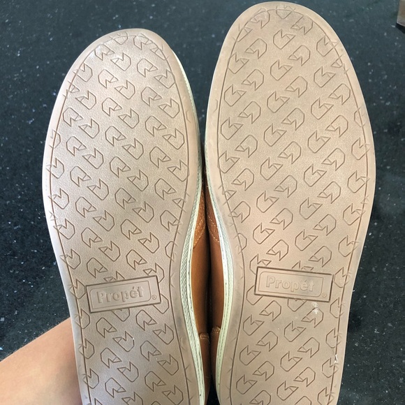 Propet Men’s Leather Slip Ons Brown Size 10 XX(5E) - Picture 8 of 8